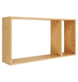 House Nordic ApS Ember Wandplank - Naturel, Bamboe, 70x15x35,5 cm