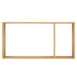 House Nordic ApS Ember Wandplank - Naturel, Bamboe, 70x15x35,5 cm