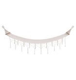 House Nordic ApS Edessa hangmat - gebroken wit, polyester/katoen/lariks