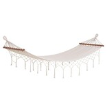 House Nordic ApS Edessa hangmat - gebroken wit, polyester/katoen/lariks