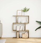 VidaXL Kamerscherm / boekenkast 3-laags 70x24x97 cm hout artisanaal