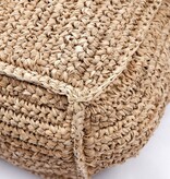 Soeji Poef | Zitzak PADAR gemaakt van Raffia