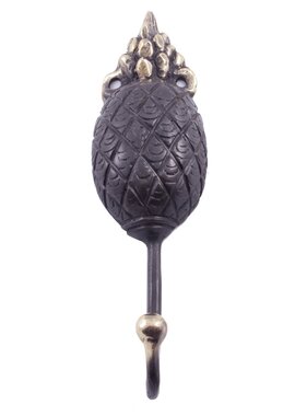 Pole To Pole Brass Pineapple Hook (Set of 5)