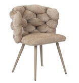 Pole To Pole Rock stoelcrème (set van 2)