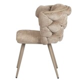 Pole To Pole Rock stoelcrème (set van 2)