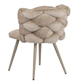 Pole To Pole Rock stoelcrème (set van 2)