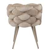 Pole To Pole Rock stoelcrème (set van 2)