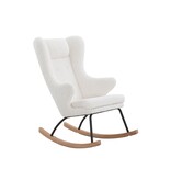 SalesFever Witte schommelstoel van teddybont