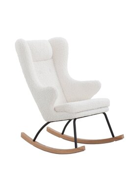 SalesFever Witte schommelstoel van teddybont