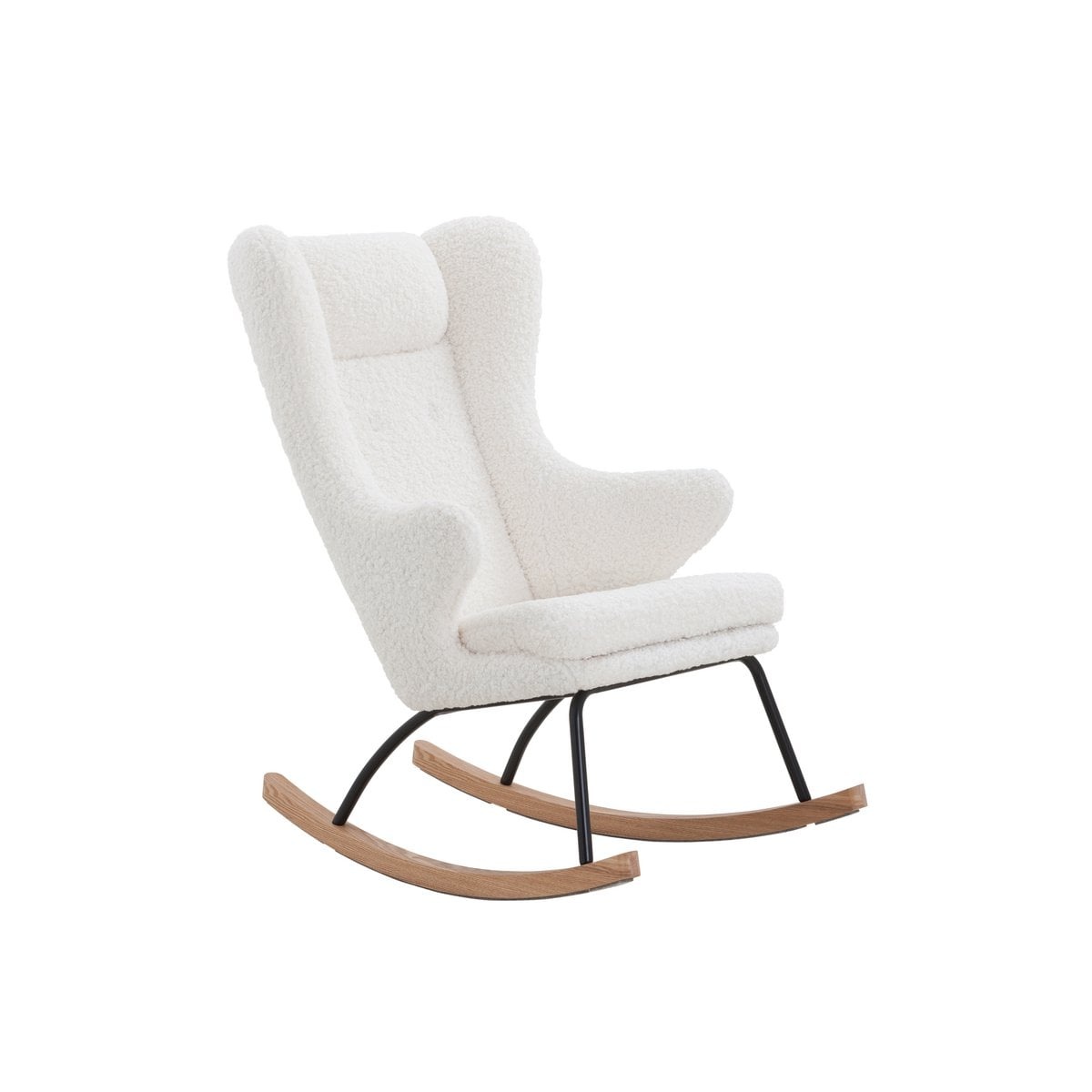 SalesFever Witte schommelstoel van teddybont