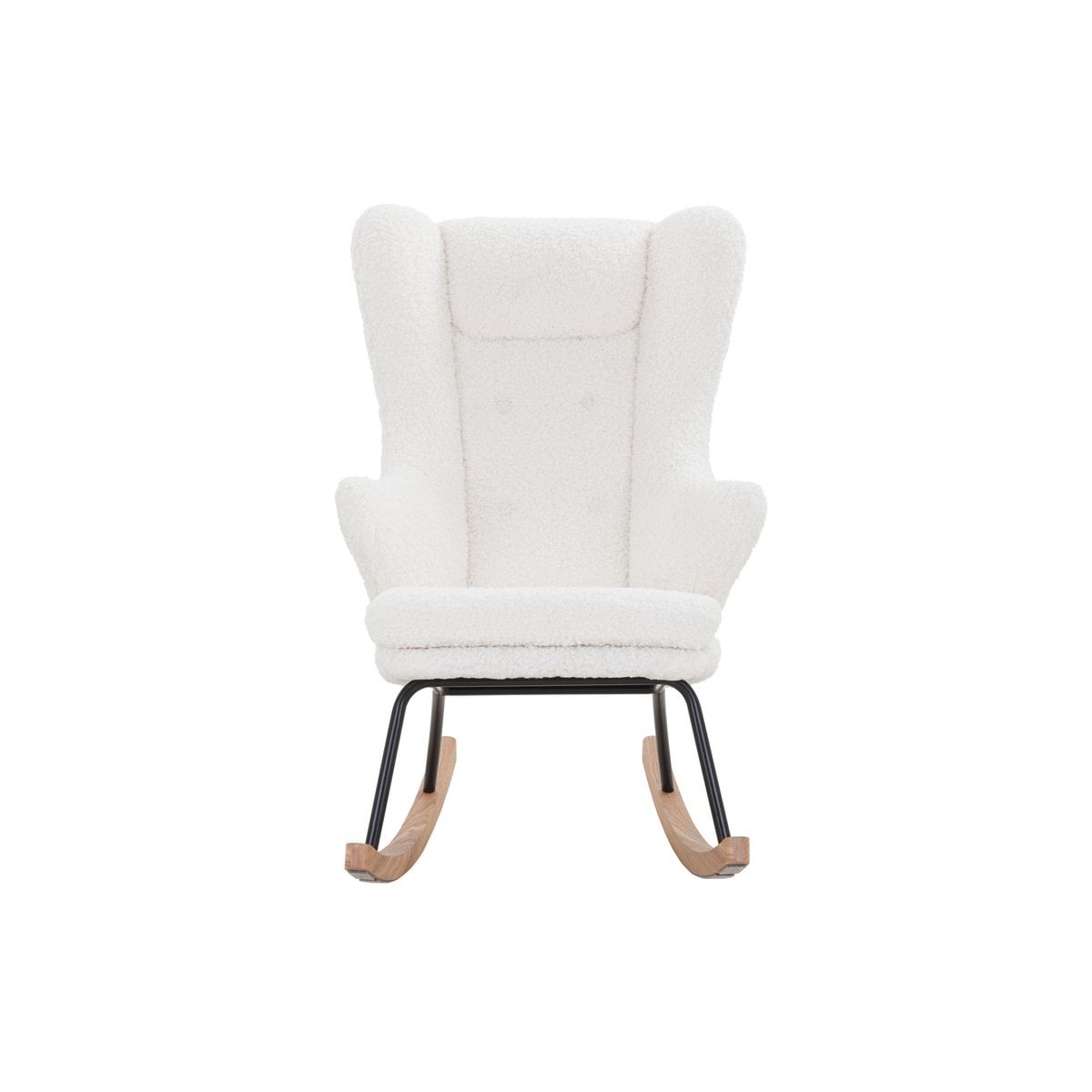 SalesFever Witte schommelstoel van teddybont