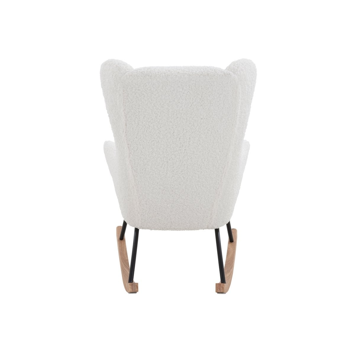 SalesFever Witte schommelstoel van teddybont