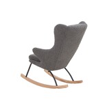 SalesFever Schommelstoel teddybont grijs