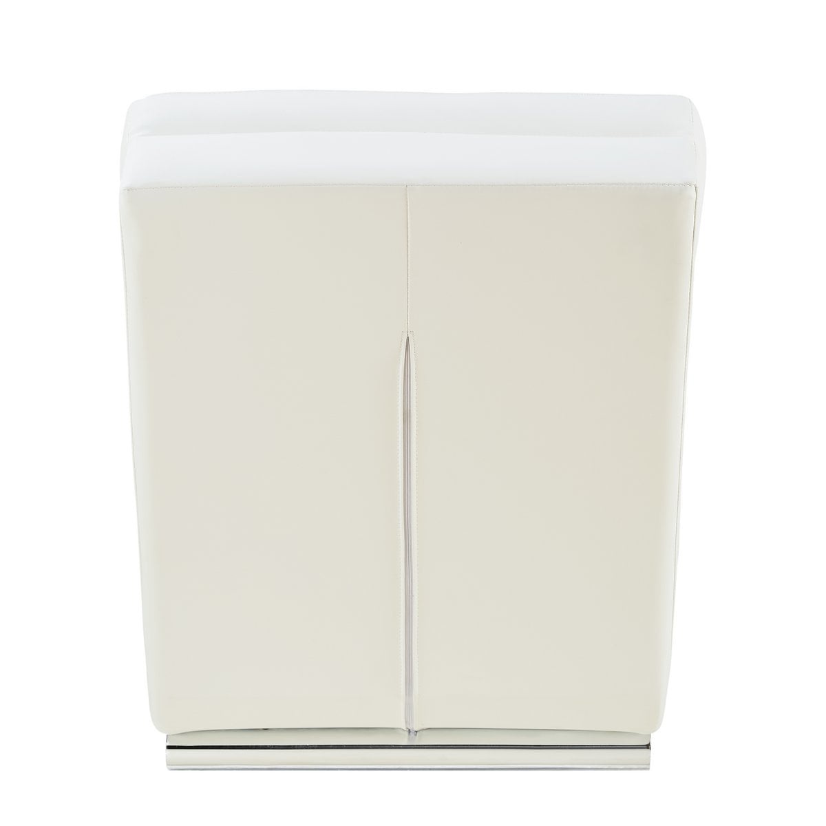 SalesFever Relax ligbed wit kunstleer look