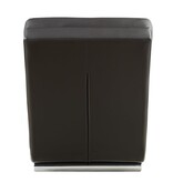 SalesFever Relax ligbed zwart kunstleer look