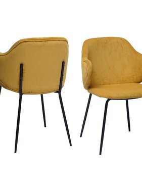 SalesFever Set van 2 fauteuils in goud