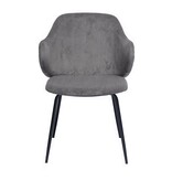 SalesFever Set van 2 fauteuils grijs