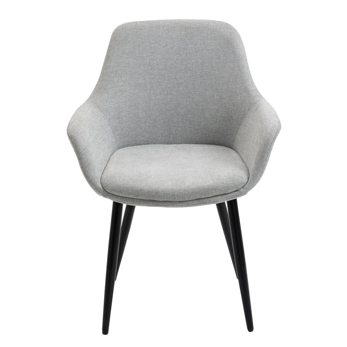 SalesFever Set van 2 fauteuils lichtgrijs