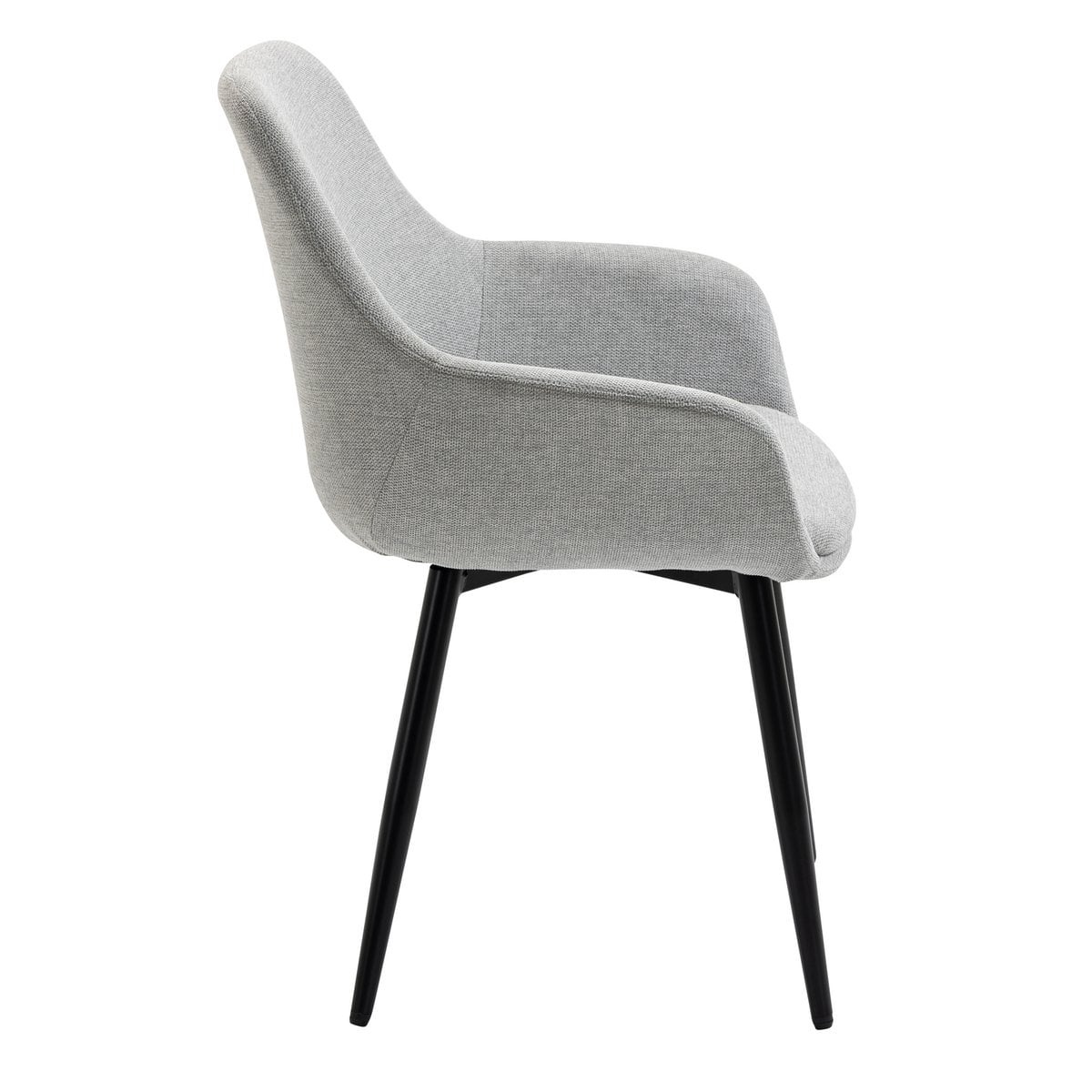 SalesFever Set van 2 fauteuils lichtgrijs