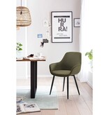 SalesFever Set van 2 fauteuils groen