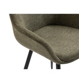 SalesFever Set van 2 fauteuils groen