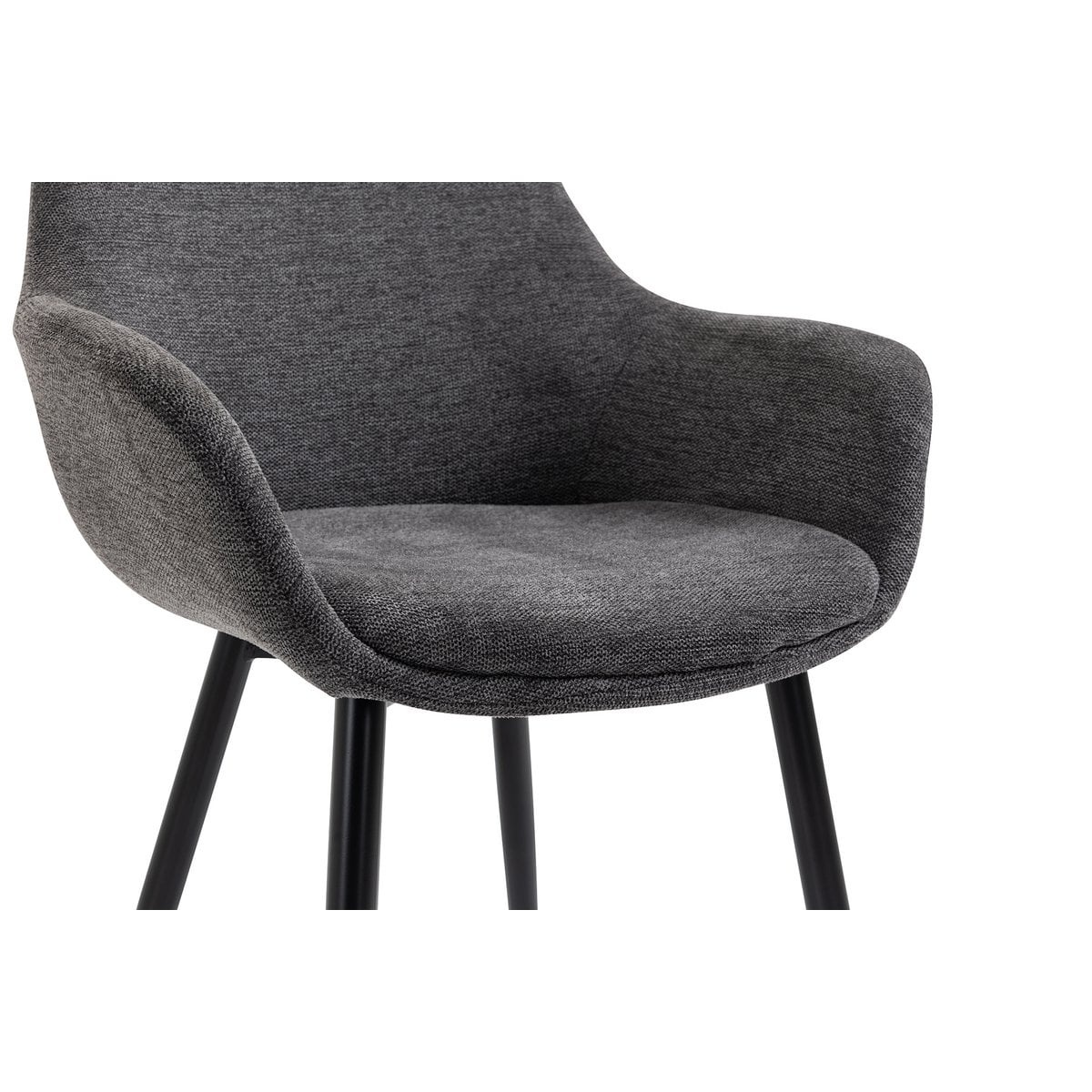 SalesFever Set van 2 fauteuils antraciet
