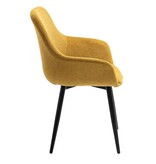 SalesFever Set van 2 fauteuils geel