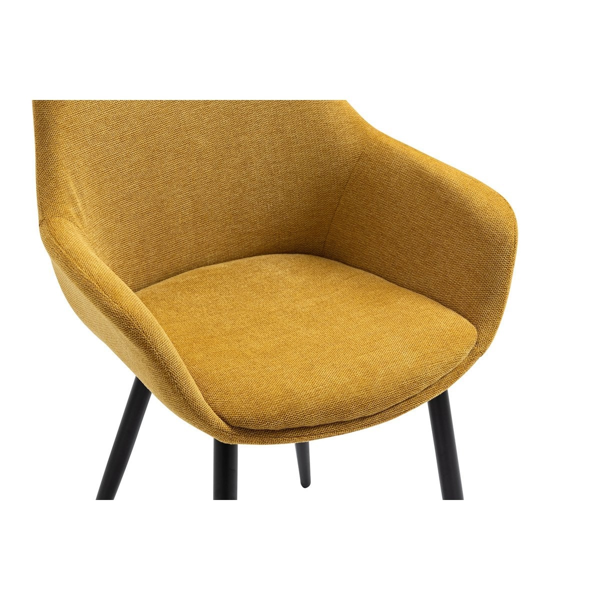 SalesFever Set van 2 fauteuils geel