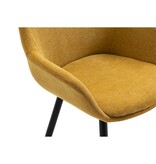 SalesFever Set van 2 fauteuils geel