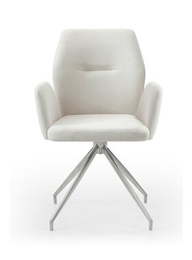 SalesFever Fauteuil met 180° draaifunctie Crème