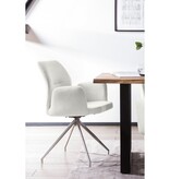 SalesFever Fauteuil met 180° draaifunctie Crème