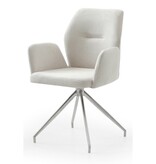SalesFever Fauteuil met 180° draaifunctie Crème