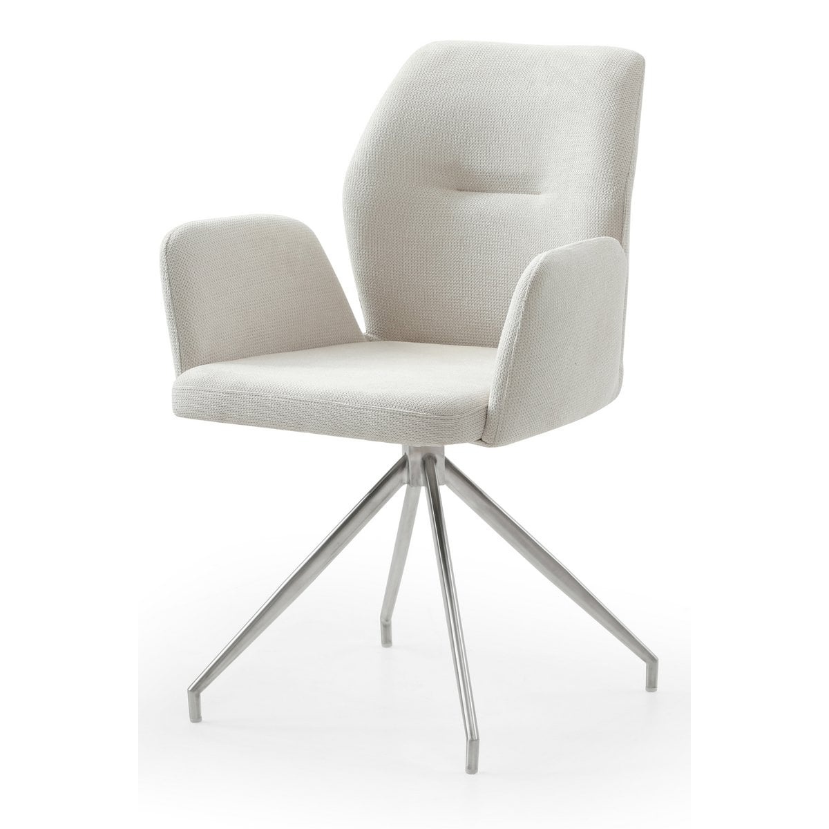 SalesFever Fauteuil met 180° draaifunctie Crème
