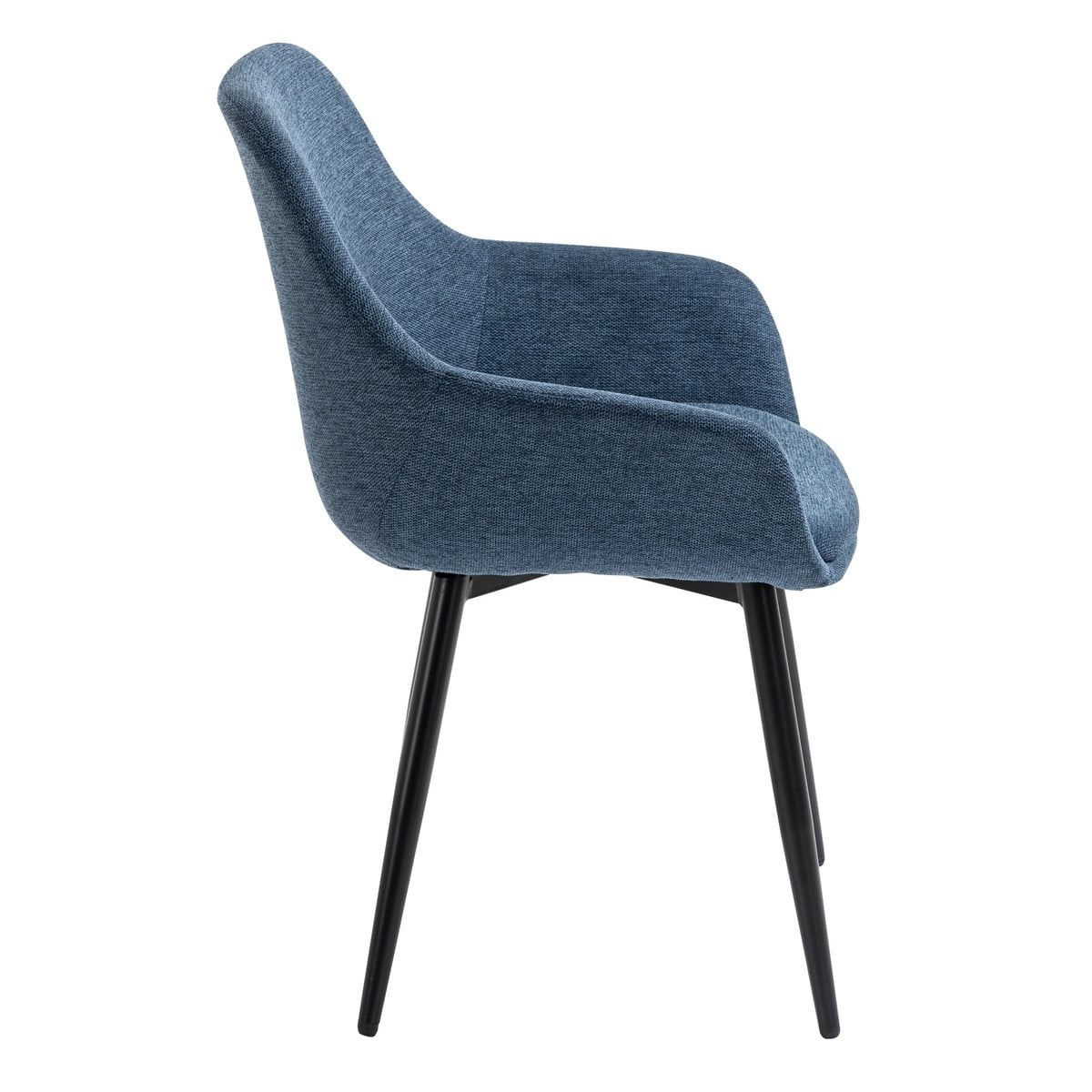 SalesFever Set van 2 fauteuils donkerblauw