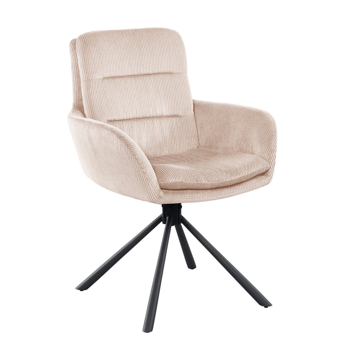 SalesFever Fauteuil in corduroy look beige