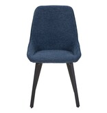 SalesFever Eetkamerstoel set van 2 donkerblauw