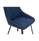 SalesFever Eetkamerstoel set van 2 donkerblauw