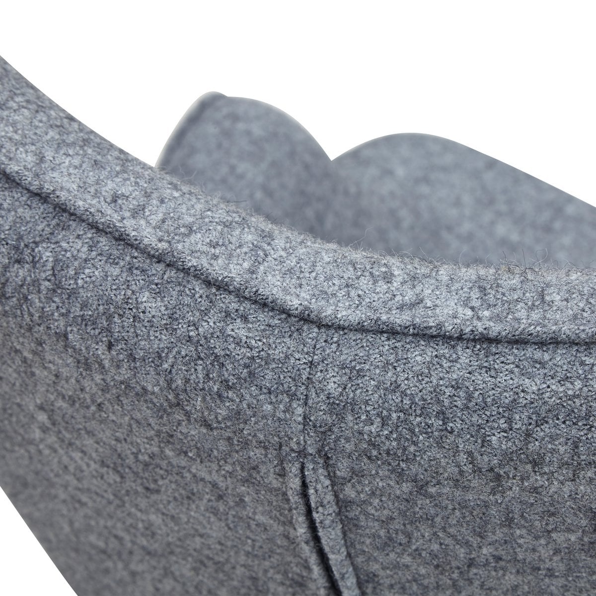 SalesFever Fauteuil in grijze geweven stof