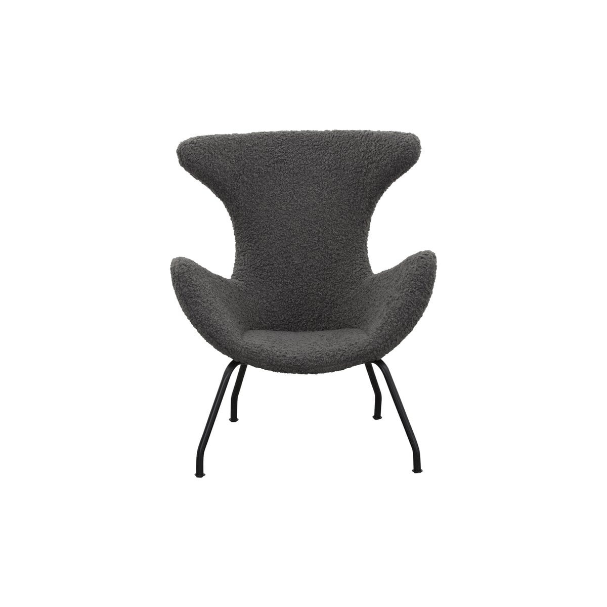 SalesFever Relax fauteuil teddybont grijs