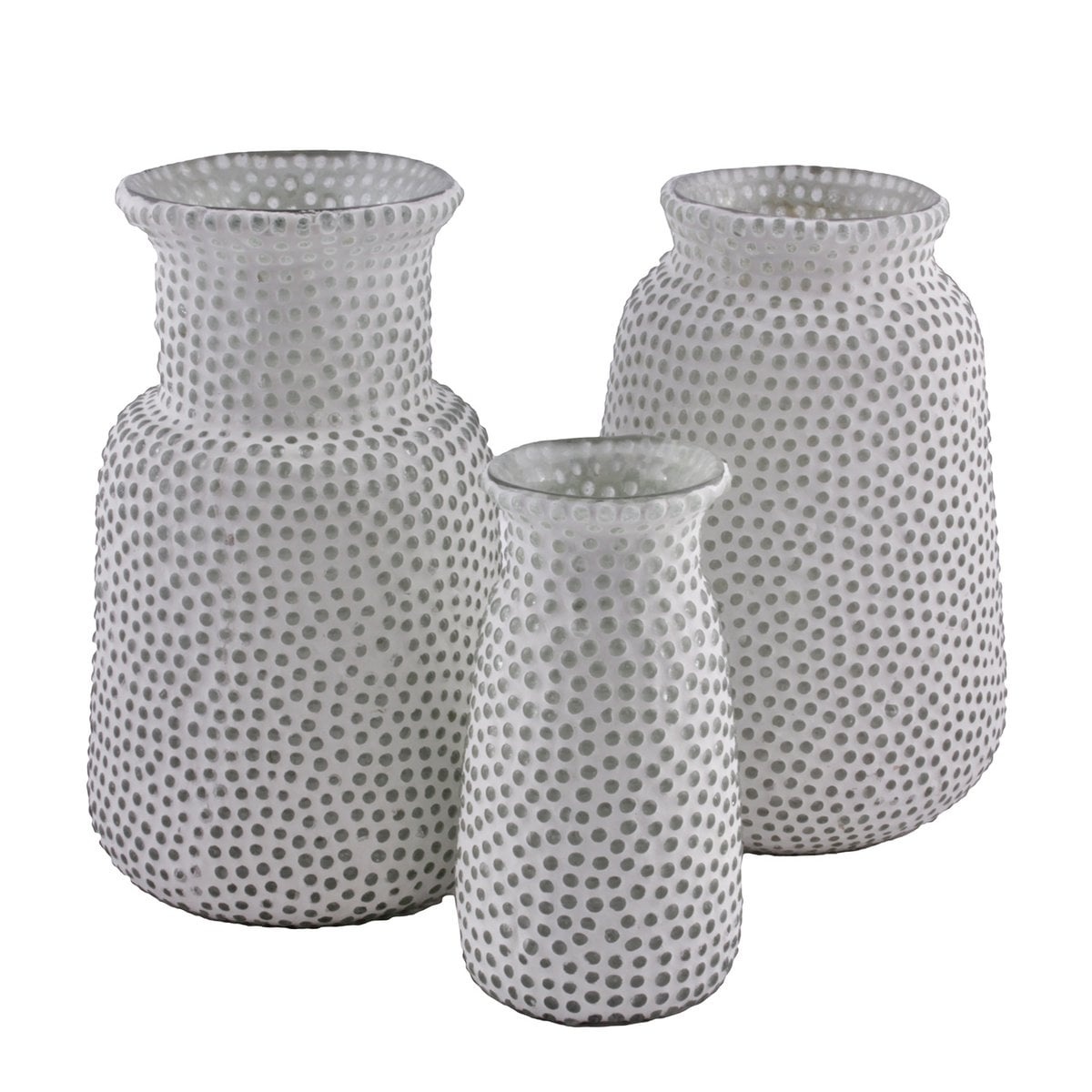 Pole To Pole GLAZEN VAAS KRISTAL M (Set van 8)