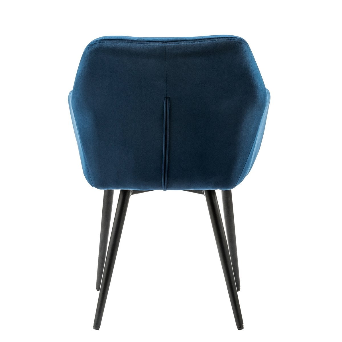 SalesFever Fauteuil blauw fluweel