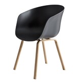 SalesFever Eetkamerstoel set van 2 zwart