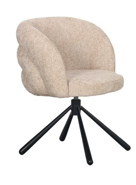 Pole To Pole Pebble Draaibare Stoel Latte