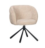 Pole To Pole Pebble Draaibare Stoel Latte