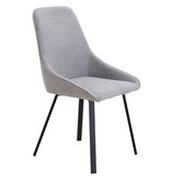 SalesFever Eetkamerstoel set van 2 grijs