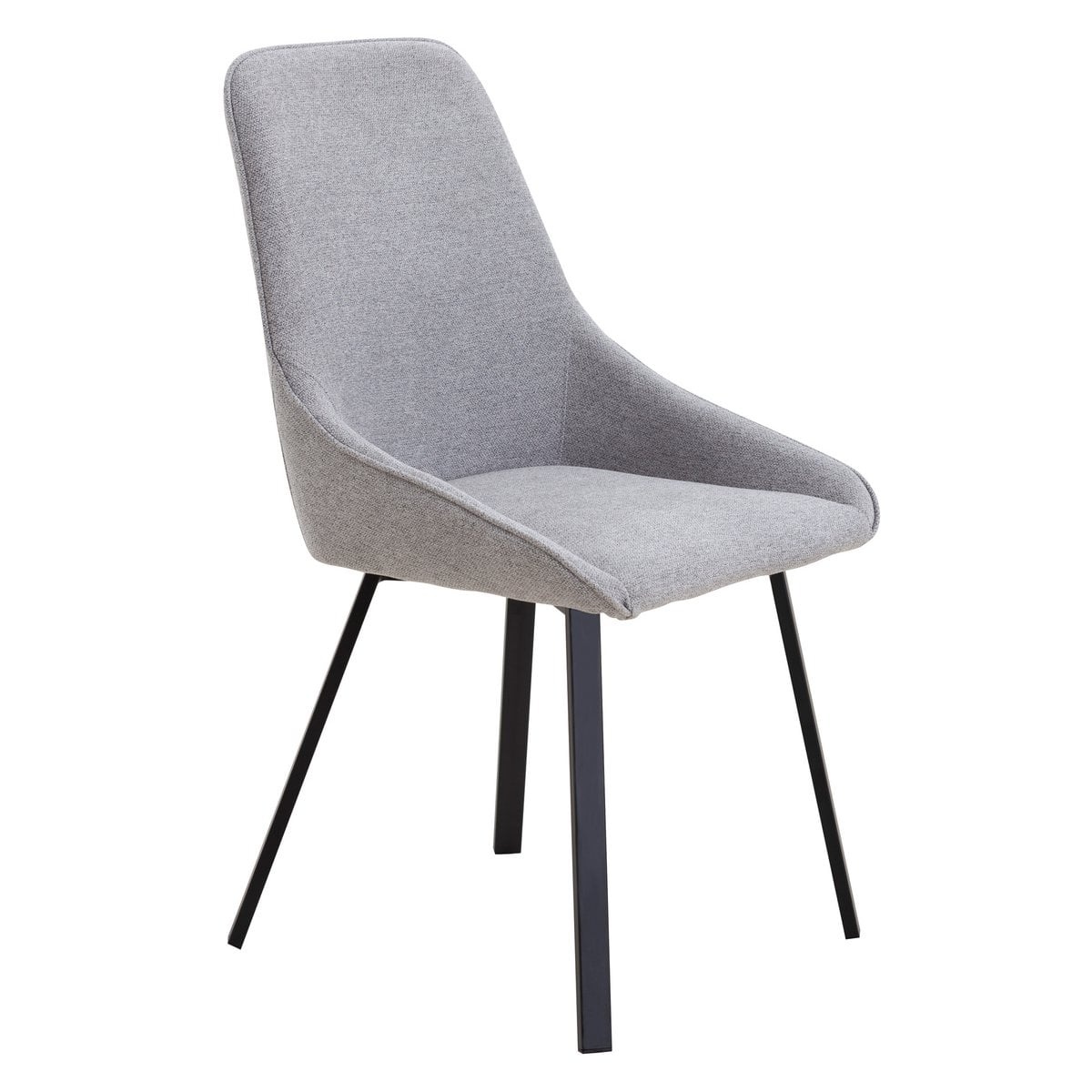 SalesFever Eetkamerstoel set van 2 grijs