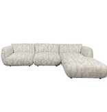 Pole To Pole Bank Amsterdam 4 Zits + Poef Wit Glyphs