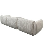 Pole To Pole Bank Amsterdam 4 Zits + Poef Wit Glyphs