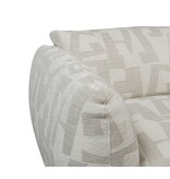 Pole To Pole Bank Amsterdam 4 Zits + Poef Wit Glyphs