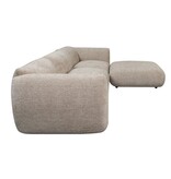 Pole To Pole Bank Amsterdam 4 Zits + Ottoman Latte